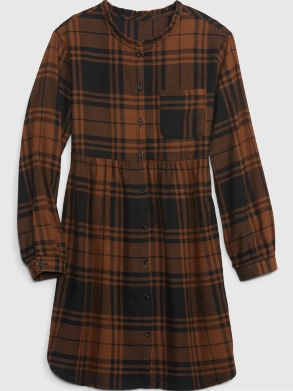 NWT GAP Kids Checkered Flannel Dress